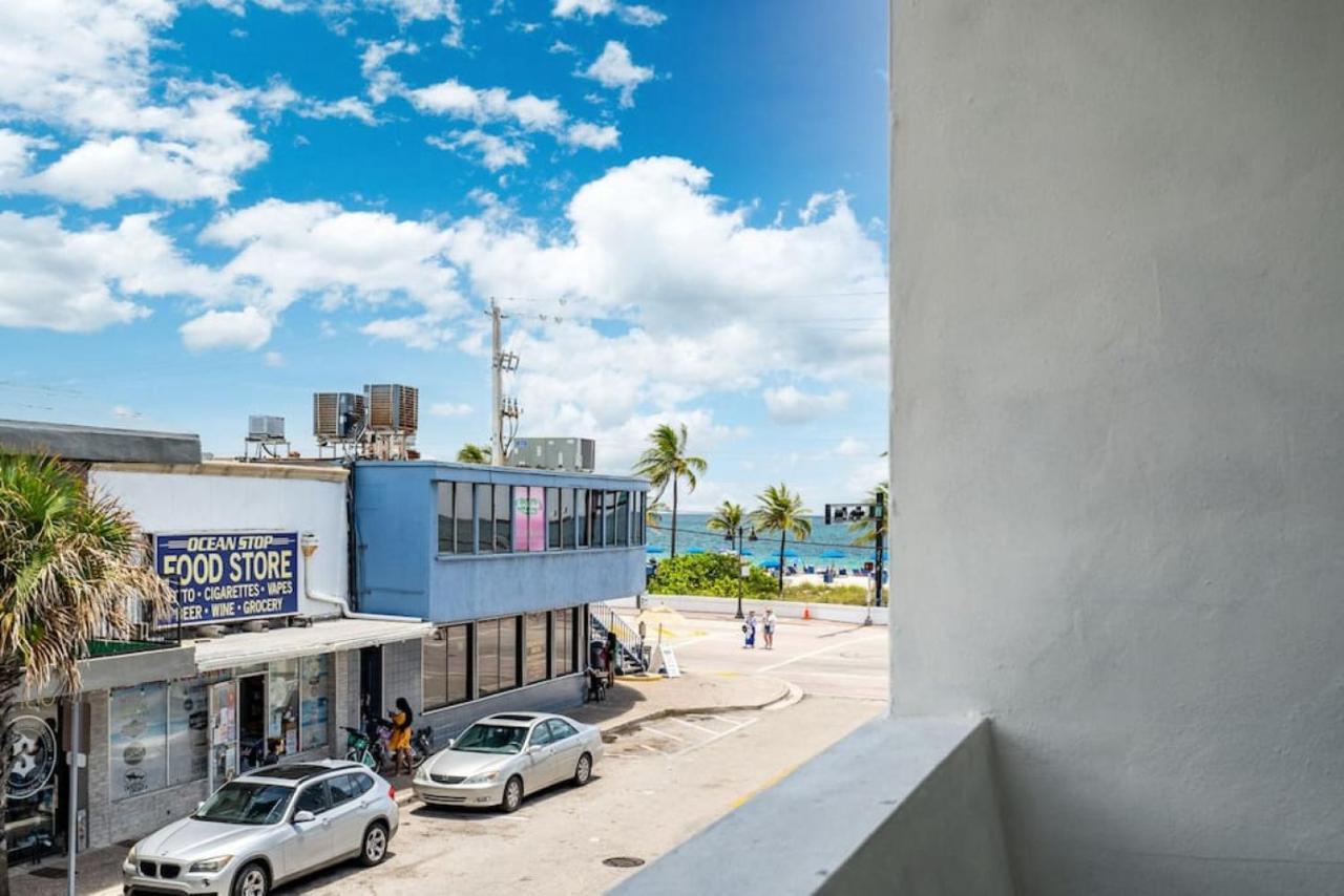 The Purple Pelican Beachfront With Ocean Balcony Unit 3 ฟอร์ต ลอเดอร์เดล ภายนอก รูปภาพ