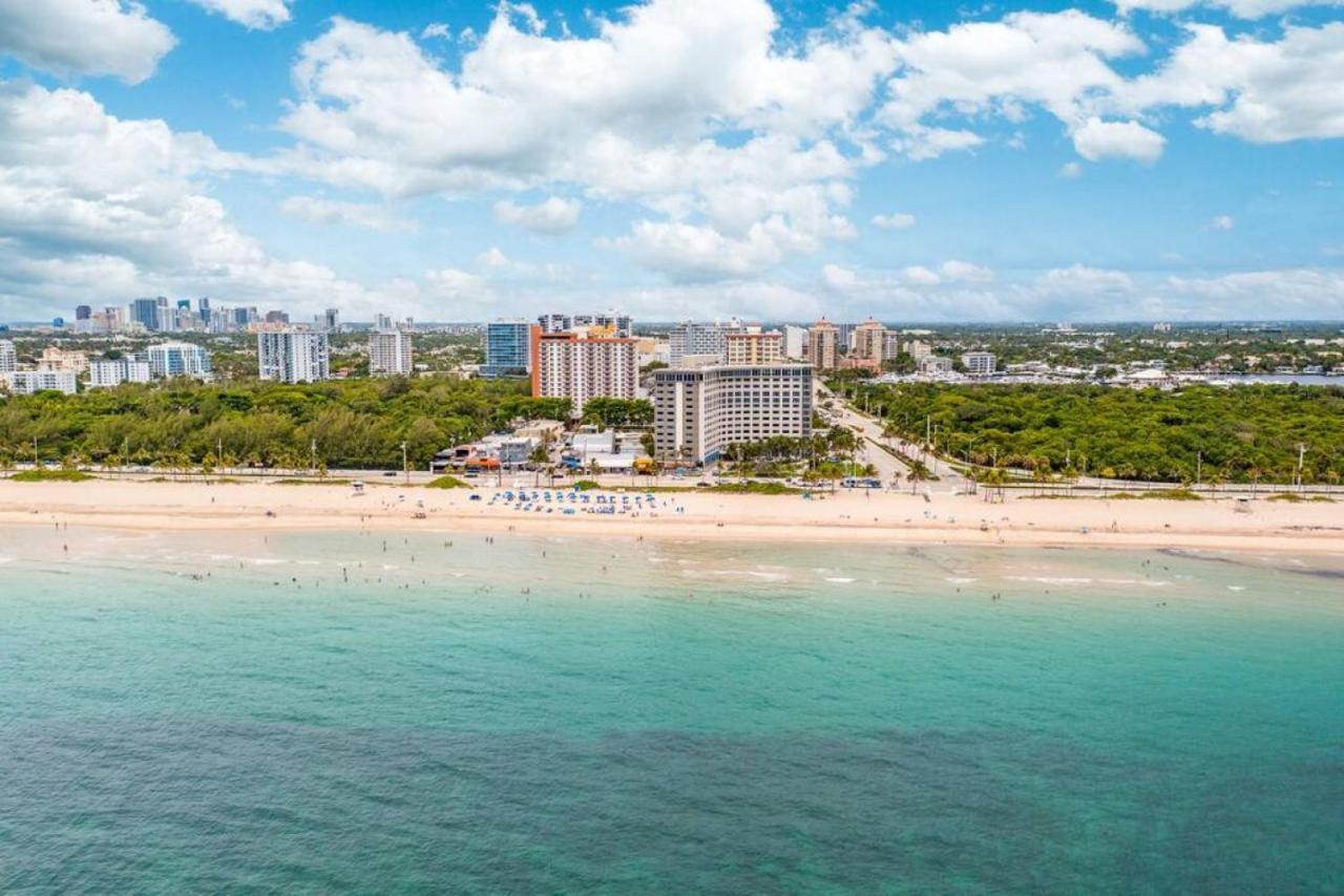 The Purple Pelican Beachfront With Ocean Balcony Unit 3 ฟอร์ต ลอเดอร์เดล ภายนอก รูปภาพ