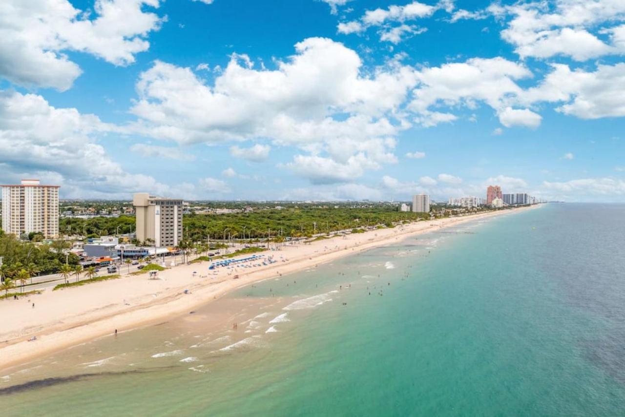 The Purple Pelican Beachfront With Ocean Balcony Unit 3 ฟอร์ต ลอเดอร์เดล ภายนอก รูปภาพ
