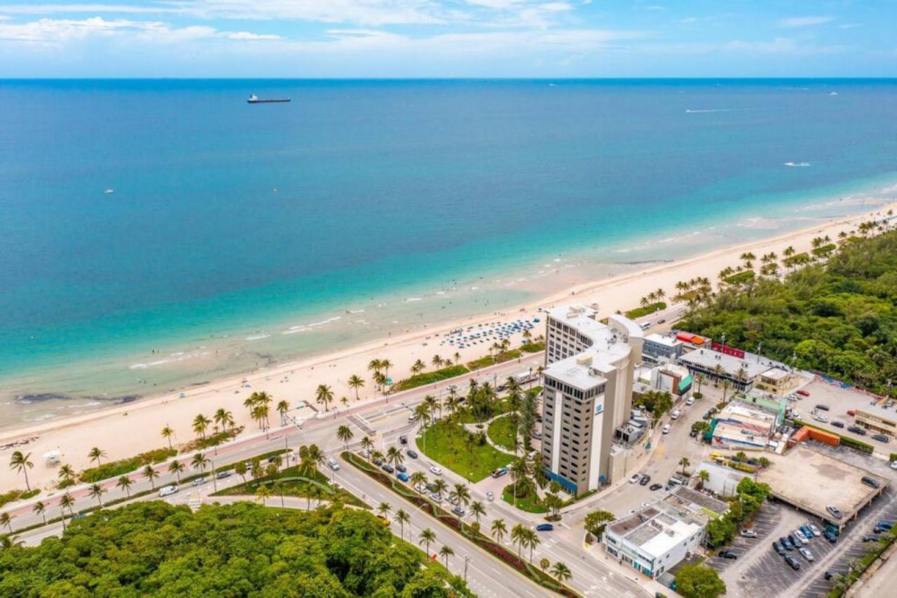 The Purple Pelican Beachfront With Ocean Balcony Unit 3 ฟอร์ต ลอเดอร์เดล ภายนอก รูปภาพ