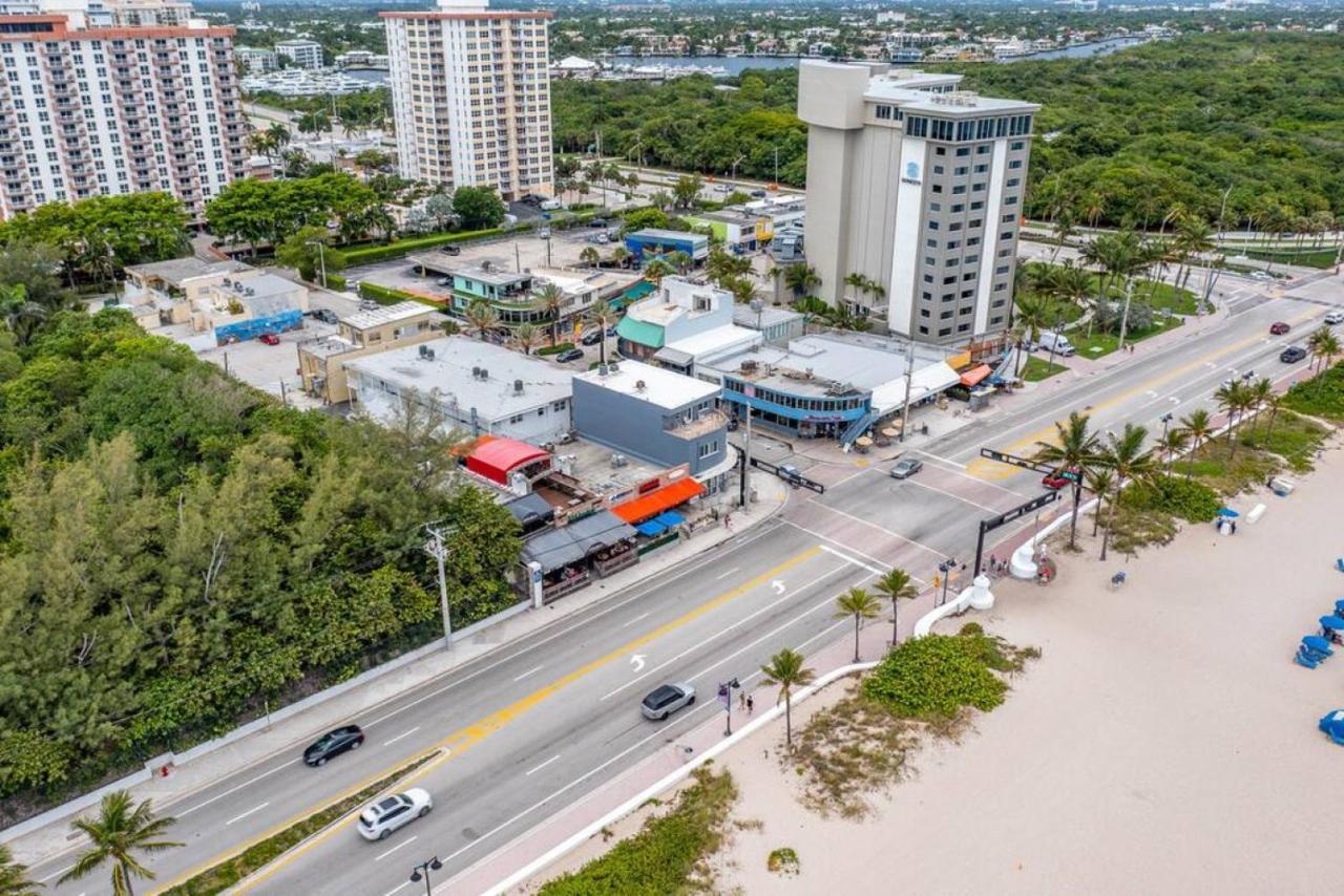The Purple Pelican Beachfront With Ocean Balcony Unit 3 ฟอร์ต ลอเดอร์เดล ภายนอก รูปภาพ
