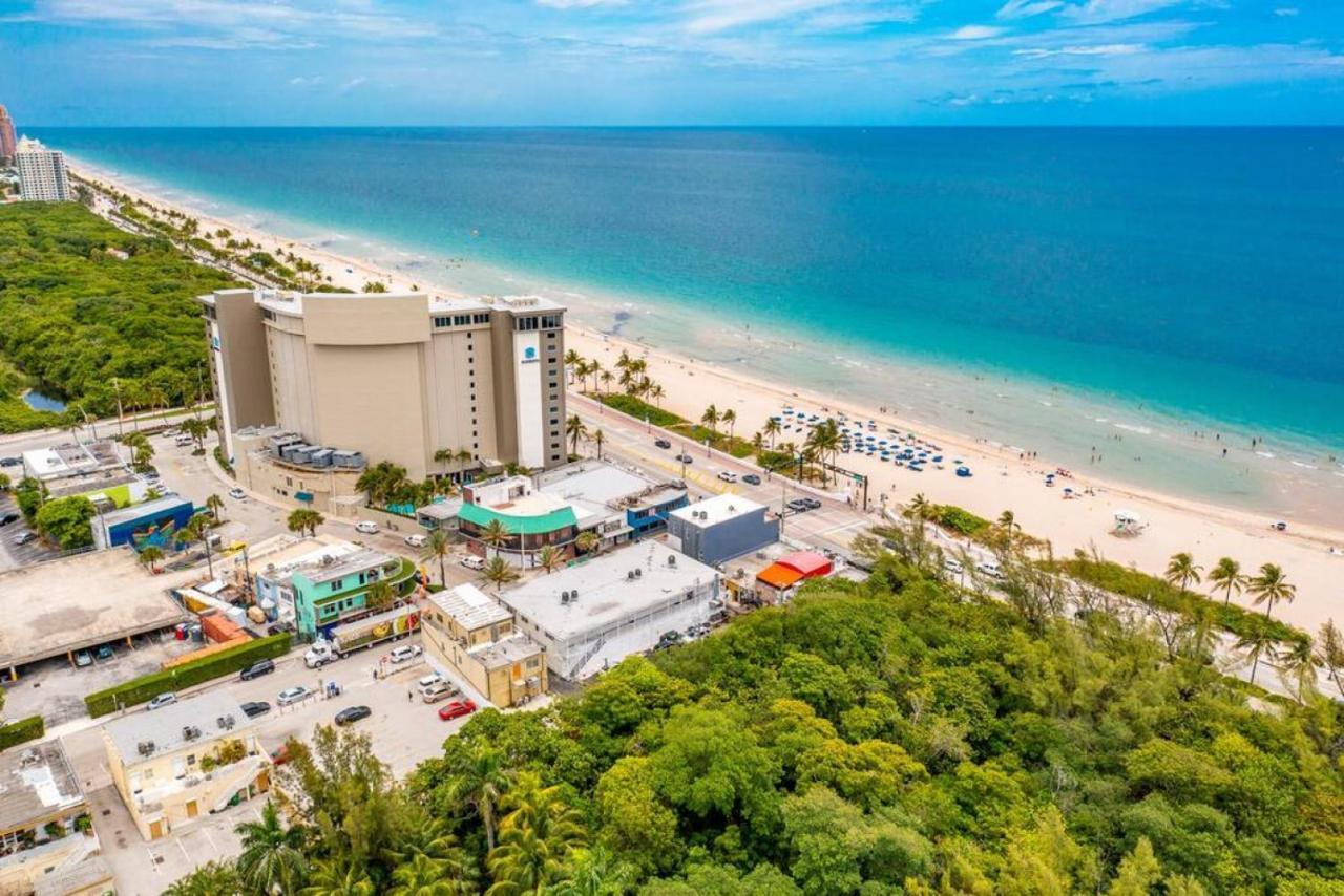 The Purple Pelican Beachfront With Ocean Balcony Unit 3 ฟอร์ต ลอเดอร์เดล ภายนอก รูปภาพ