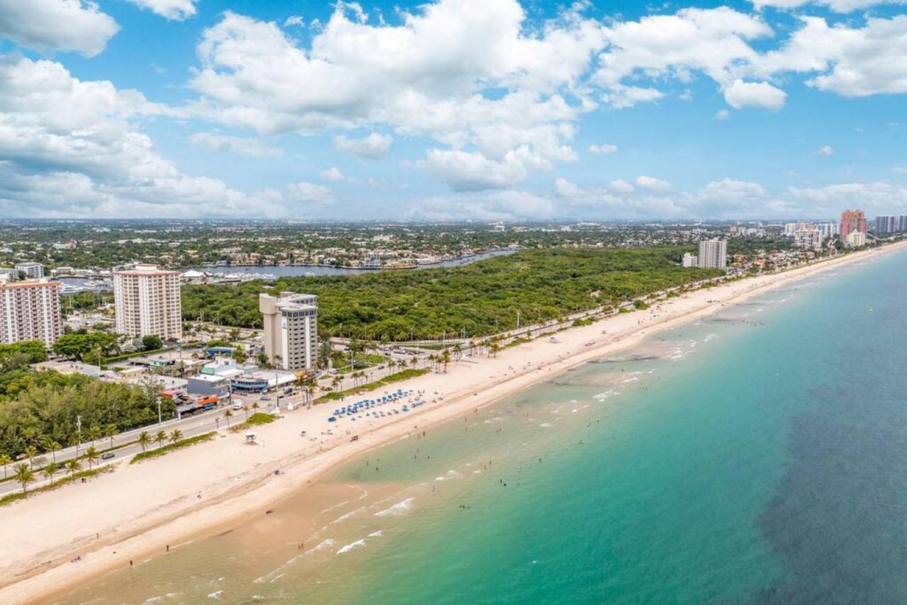 The Purple Pelican Beachfront With Ocean Balcony Unit 3 ฟอร์ต ลอเดอร์เดล ภายนอก รูปภาพ