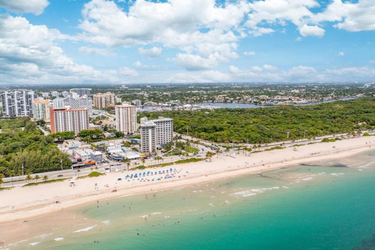 The Purple Pelican Beachfront With Ocean Balcony Unit 3 ฟอร์ต ลอเดอร์เดล ภายนอก รูปภาพ